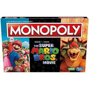 Monopoly The Super Mario Bros. Movie Edition Kids Board Game